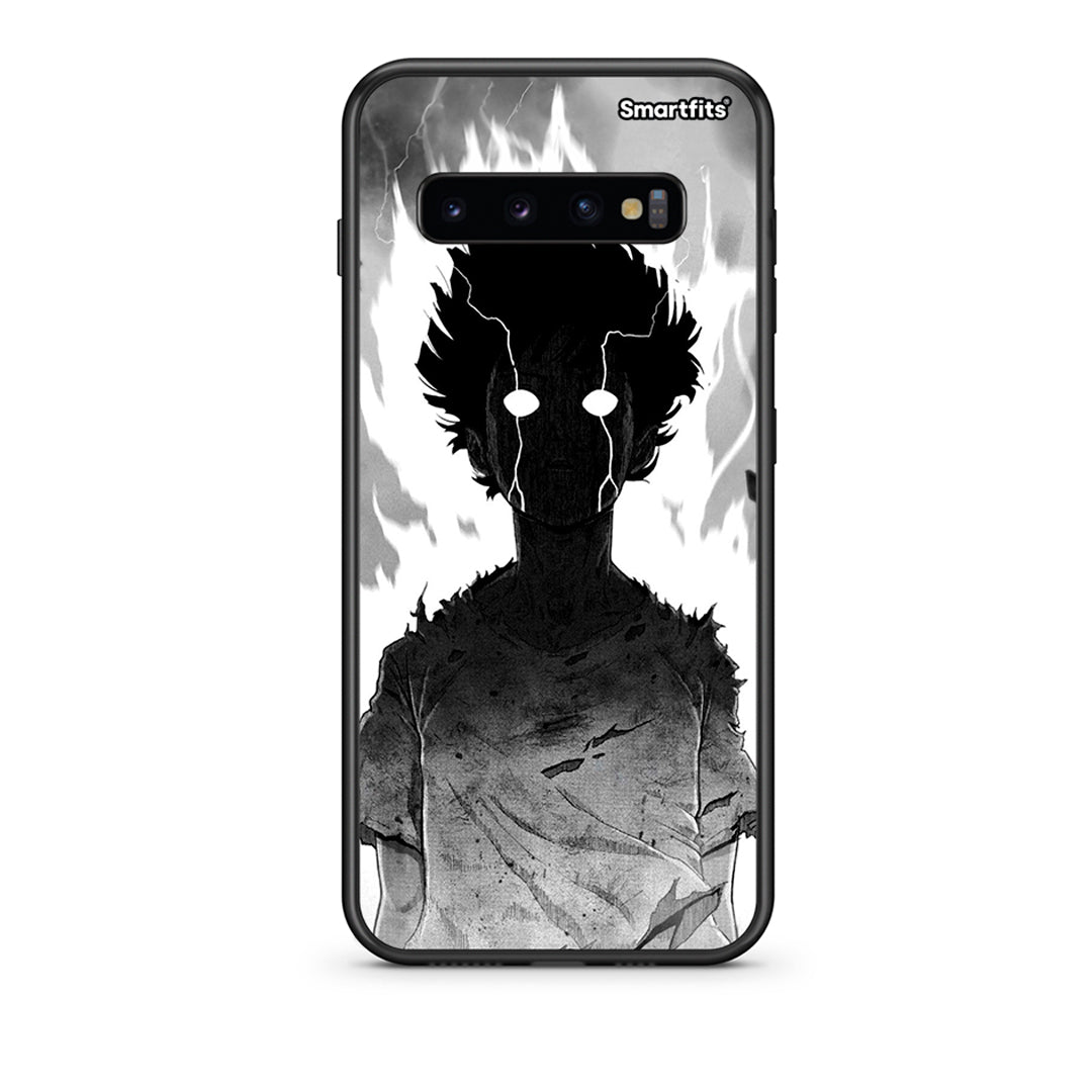 samsung s10 plus Anime Boy Θήκη από τη Smartfits με σχέδιο στο πίσω μέρος και μαύρο περίβλημα | Smartphone case with colorful back and black bezels by Smartfits