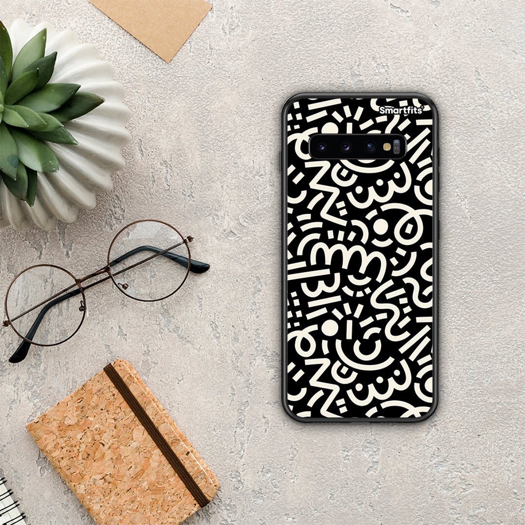 Doodle Art - Samsung Galaxy S10+ θήκη