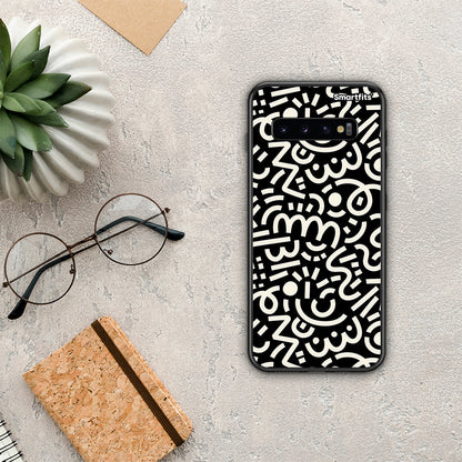 Doodle Art - Samsung Galaxy S10+ θήκη