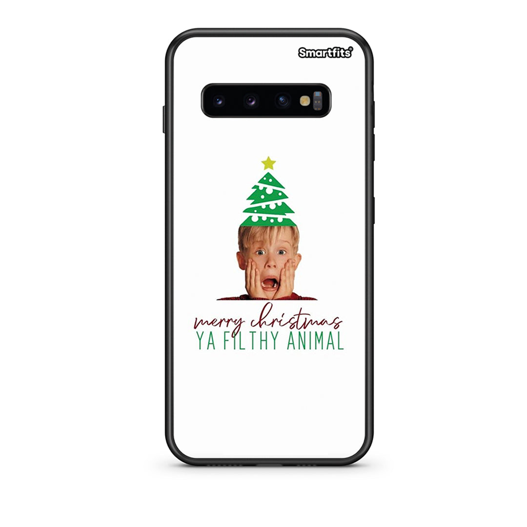 samsung s10 plus Filthy Animal θήκη από τη Smartfits με σχέδιο στο πίσω μέρος και μαύρο περίβλημα | Smartphone case with colorful back and black bezels by Smartfits