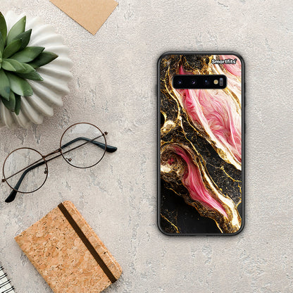Glamorous Pink Marble - Samsung Galaxy S10 θήκη