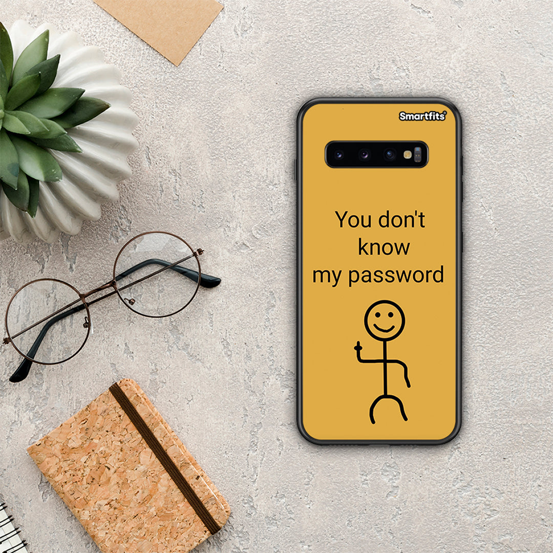 My Password - Samsung Galaxy S10+ θήκη