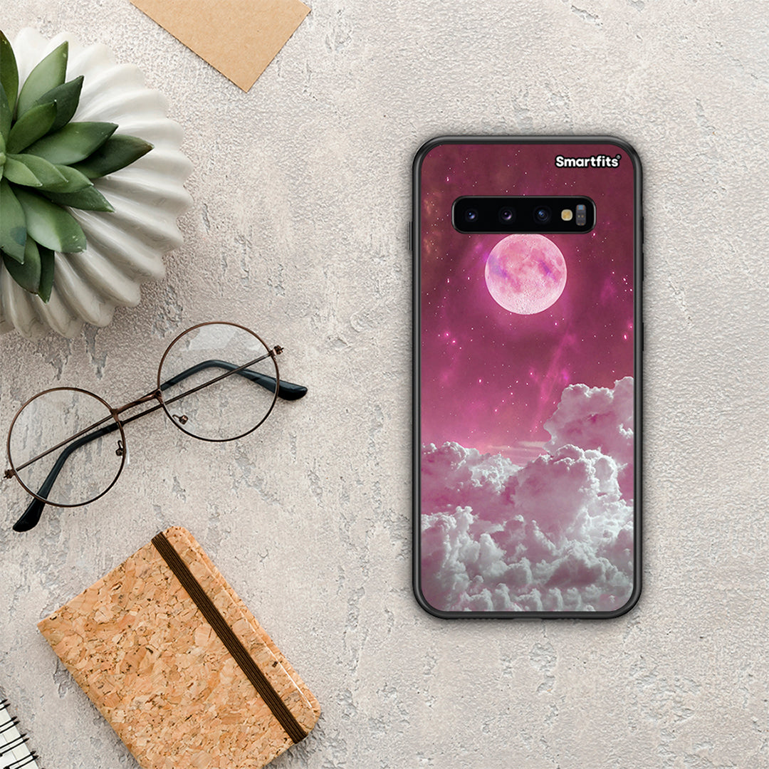 Pink Moon - Samsung Galaxy S10 θήκη