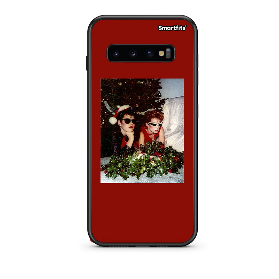 samsung s10 plus Waiting For Xmas θήκη από τη Smartfits με σχέδιο στο πίσω μέρος και μαύρο περίβλημα | Smartphone case with colorful back and black bezels by Smartfits