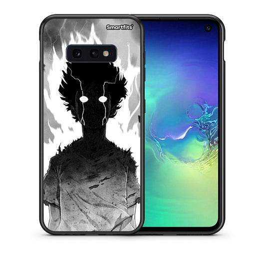 Θήκη Samsung S10e Anime Boy από τη Smartfits με σχέδιο στο πίσω μέρος και μαύρο περίβλημα | Samsung S10e Anime Boy case with colorful back and black bezels