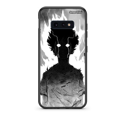 samsung s10e Anime Boy Θήκη από τη Smartfits με σχέδιο στο πίσω μέρος και μαύρο περίβλημα | Smartphone case with colorful back and black bezels by Smartfits