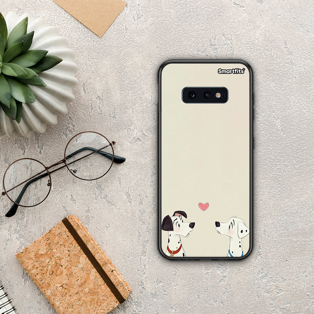Dalmatians Love - Samsung Galaxy S10e θήκη