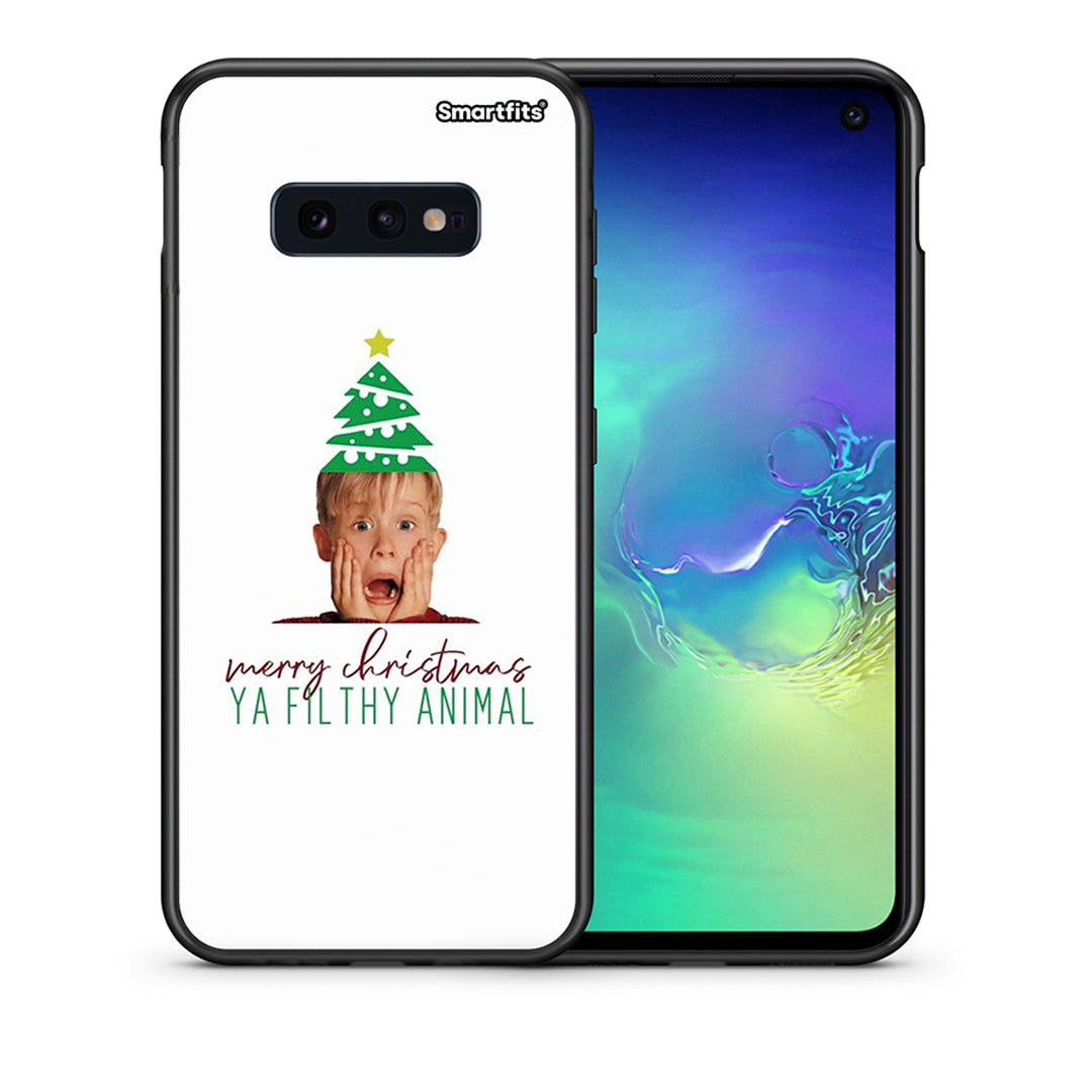 Θήκη Samsung S10e Filthy Animal από τη Smartfits με σχέδιο στο πίσω μέρος και μαύρο περίβλημα | Samsung S10e Filthy Animal case with colorful back and black bezels