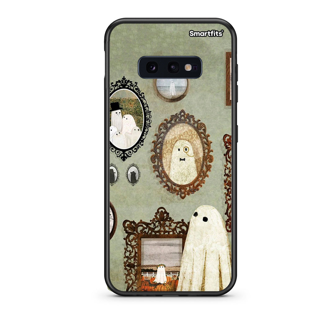 samsung s10e Halloween Ghost Season Θήκη από τη Smartfits με σχέδιο στο πίσω μέρος και μαύρο περίβλημα | Smartphone case with colorful back and black bezels by Smartfits