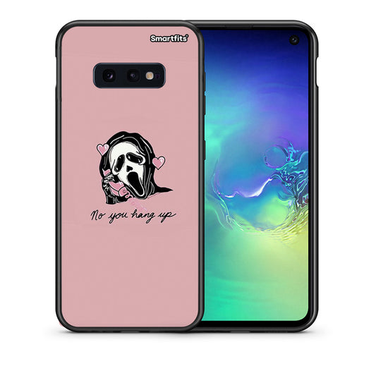 Θήκη Samsung S10e Halloween Hang Up από τη Smartfits με σχέδιο στο πίσω μέρος και μαύρο περίβλημα | Samsung S10e Halloween Hang Up case with colorful back and black bezels