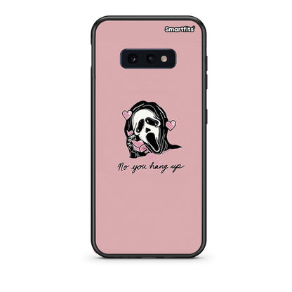 samsung s10e Halloween Hang Up Θήκη από τη Smartfits με σχέδιο στο πίσω μέρος και μαύρο περίβλημα | Smartphone case with colorful back and black bezels by Smartfits