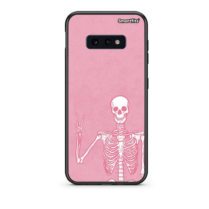 samsung s10e Halloween Motivation Θήκη από τη Smartfits με σχέδιο στο πίσω μέρος και μαύρο περίβλημα | Smartphone case with colorful back and black bezels by Smartfits