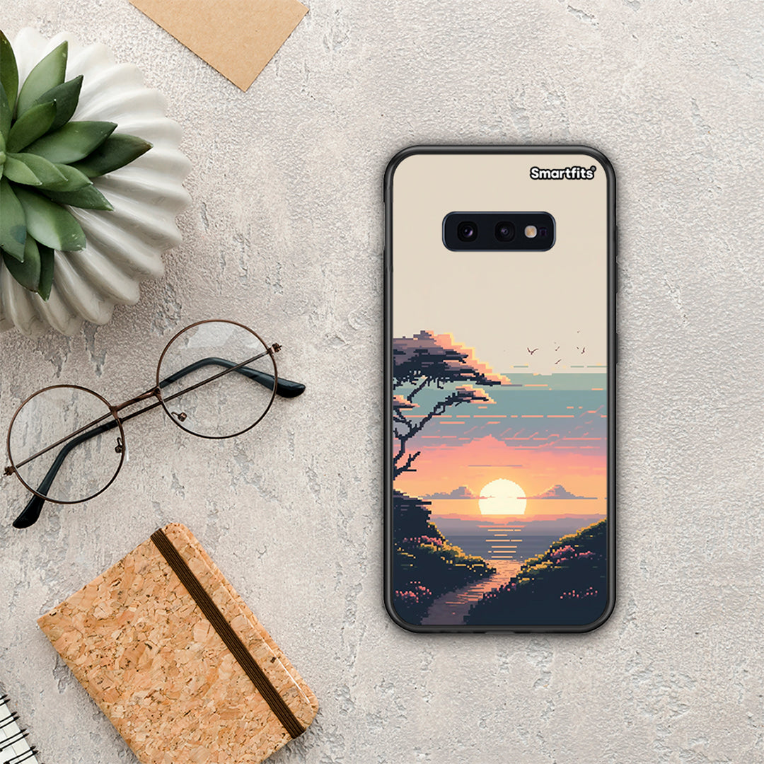Pixel Sunset - Samsung Galaxy S10e θήκη