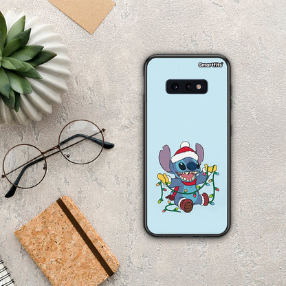 Santa Stich - Samsung Galaxy S10e θήκη