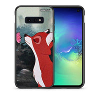 Thumbnail for Θήκη Samsung S10e Tod And Vixey Love 2 από τη Smartfits με σχέδιο στο πίσω μέρος και μαύρο περίβλημα | Samsung S10e Tod And Vixey Love 2 case with colorful back and black bezels