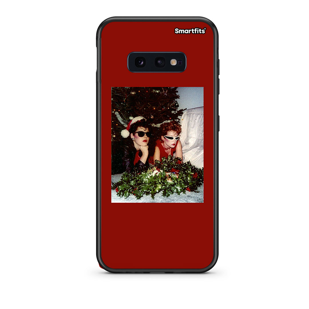 samsung s10e Waiting For Xmas θήκη από τη Smartfits με σχέδιο στο πίσω μέρος και μαύρο περίβλημα | Smartphone case with colorful back and black bezels by Smartfits