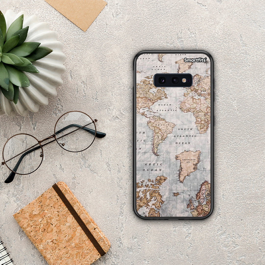 World Map - Samsung Galaxy S10e θήκη
