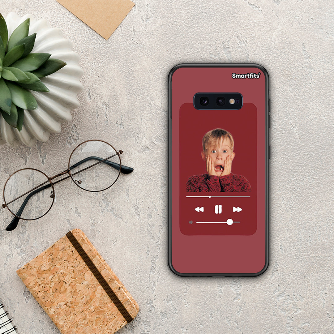 Xmas Alone Music - Samsung Galaxy S10e θήκη