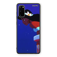 Thumbnail for Samsung S20 Alladin And Jasmine Love 2 θήκη από τη Smartfits με σχέδιο στο πίσω μέρος και μαύρο περίβλημα | Smartphone case with colorful back and black bezels by Smartfits