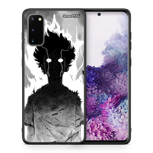 Θήκη Samsung S20 Anime Boy από τη Smartfits με σχέδιο στο πίσω μέρος και μαύρο περίβλημα | Samsung S20 Anime Boy case with colorful back and black bezels