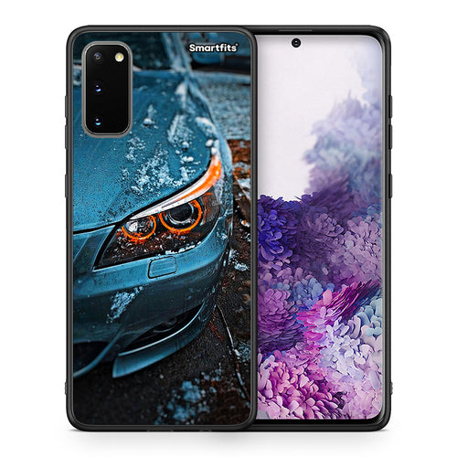 Θήκη Samsung S20 Bmw E60 από τη Smartfits με σχέδιο στο πίσω μέρος και μαύρο περίβλημα | Samsung S20 Bmw E60 case with colorful back and black bezels