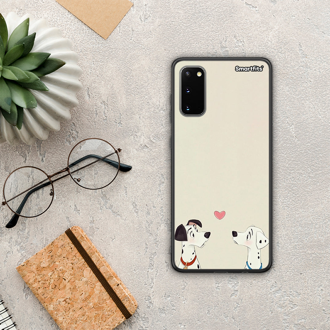Dalmatians Love - Samsung Galaxy S20 θήκη