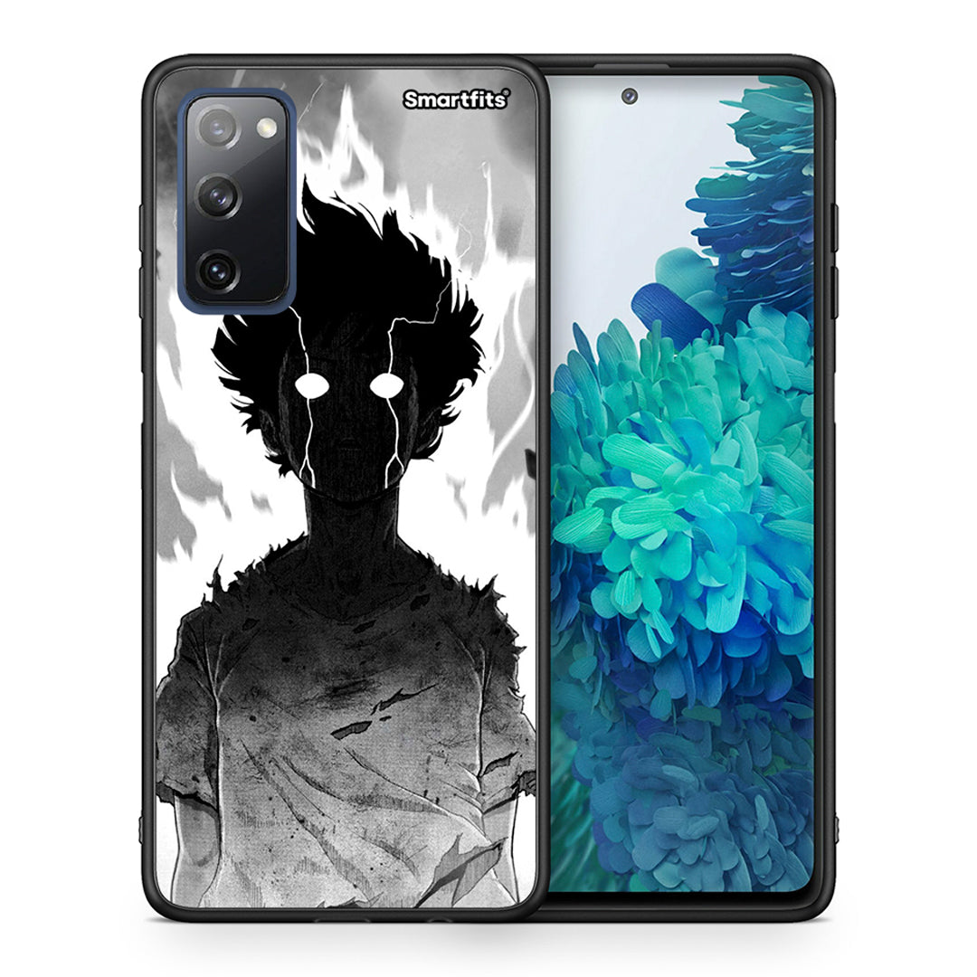 Θήκη Samsung S20 FE Anime Boy από τη Smartfits με σχέδιο στο πίσω μέρος και μαύρο περίβλημα | Samsung S20 FE Anime Boy case with colorful back and black bezels