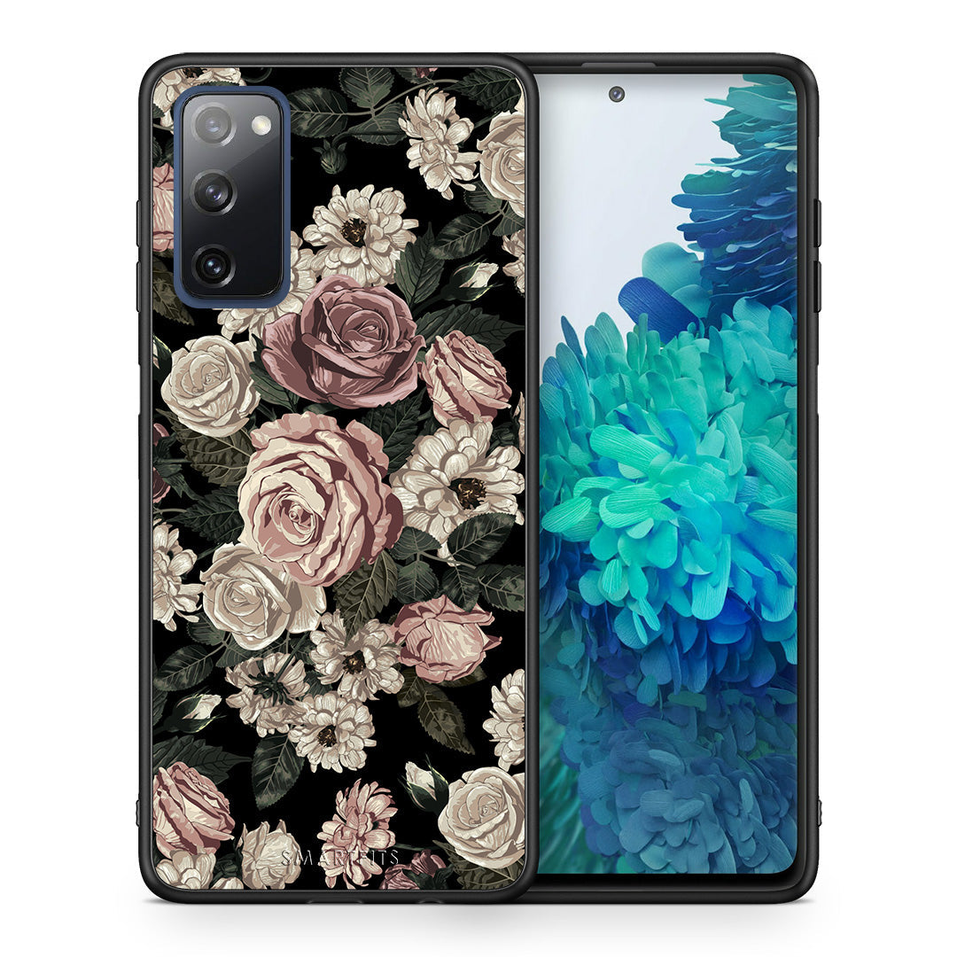Flower Wild Roses - Samsung Galaxy S20 FE θήκη