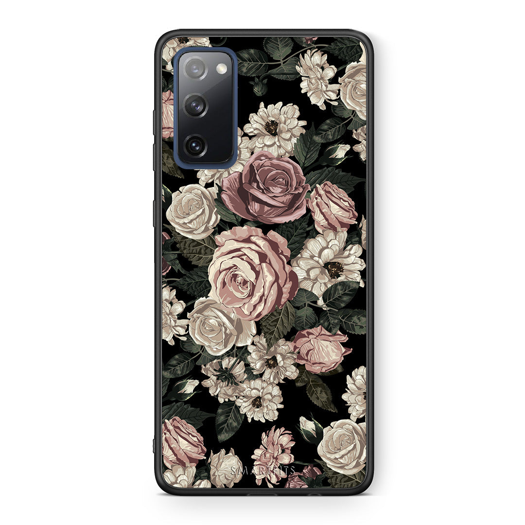 Flower Wild Roses - Samsung Galaxy S20 FE θήκη