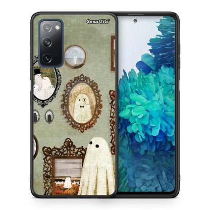 Θήκη Samsung S20 FE Halloween Ghost Season από τη Smartfits με σχέδιο στο πίσω μέρος και μαύρο περίβλημα | Samsung S20 FE Halloween Ghost Season case with colorful back and black bezels