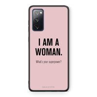 Thumbnail for Superpower Woman - Samsung Galaxy S20 FE θήκη