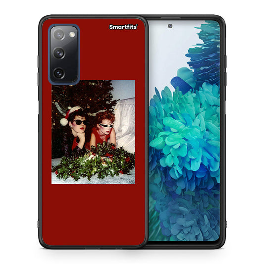 Θήκη Samsung S20 FE Waiting For Xmas από τη Smartfits με σχέδιο στο πίσω μέρος και μαύρο περίβλημα | Samsung S20 FE Waiting For Xmas case with colorful back and black bezels