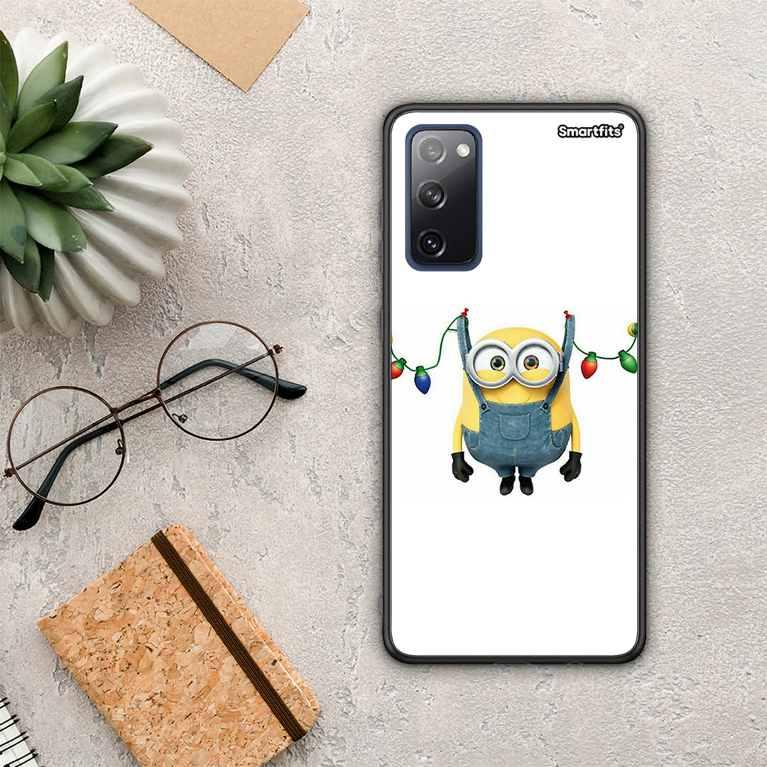 Xmas Minion Lights - Samsung Galaxy S20 FE θήκη