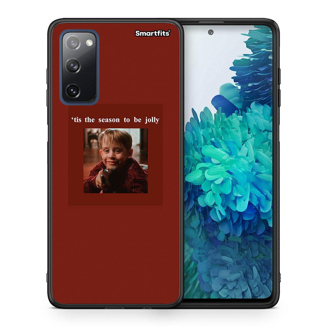 Θήκη Samsung S20 FE Xmas Ultimate Spirit από τη Smartfits με σχέδιο στο πίσω μέρος και μαύρο περίβλημα | Samsung S20 FE Xmas Ultimate Spirit case with colorful back and black bezels