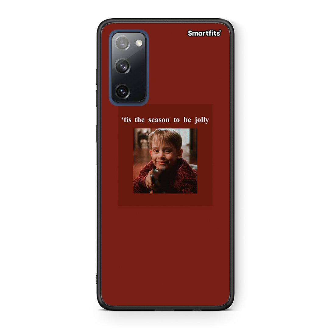 Θήκη Samsung S20 FE Xmas Ultimate Spirit από τη Smartfits με σχέδιο στο πίσω μέρος και μαύρο περίβλημα | Samsung S20 FE Xmas Ultimate Spirit case with colorful back and black bezels