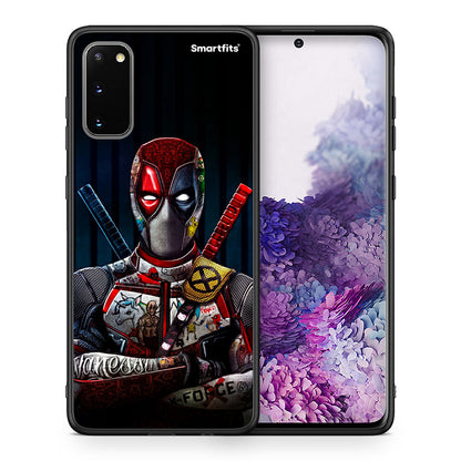 Θήκη Samsung S20 Funny Guy από τη Smartfits με σχέδιο στο πίσω μέρος και μαύρο περίβλημα | Samsung S20 Funny Guy case with colorful back and black bezels