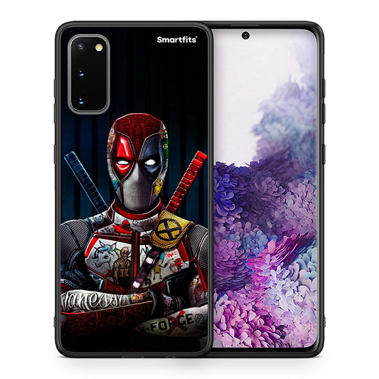 Θήκη Samsung S20 Funny Guy από τη Smartfits με σχέδιο στο πίσω μέρος και μαύρο περίβλημα | Samsung S20 Funny Guy case with colorful back and black bezels