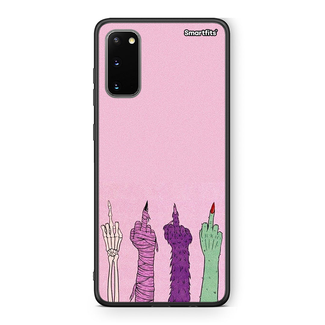 Samsung S20 Halloween Be A Lady Θήκη από τη Smartfits με σχέδιο στο πίσω μέρος και μαύρο περίβλημα | Smartphone case with colorful back and black bezels by Smartfits