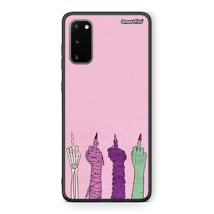 Samsung S20 Halloween Be A Lady Θήκη από τη Smartfits με σχέδιο στο πίσω μέρος και μαύρο περίβλημα | Smartphone case with colorful back and black bezels by Smartfits