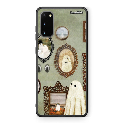 Samsung S20 Halloween Ghost Season Θήκη από τη Smartfits με σχέδιο στο πίσω μέρος και μαύρο περίβλημα | Smartphone case with colorful back and black bezels by Smartfits