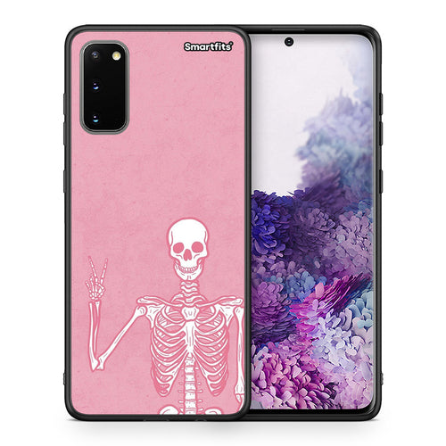 Θήκη Samsung S20 Halloween Motivation από τη Smartfits με σχέδιο στο πίσω μέρος και μαύρο περίβλημα | Samsung S20 Halloween Motivation case with colorful back and black bezels