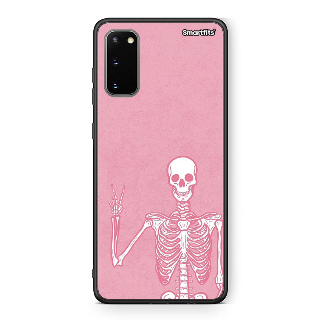 Samsung S20 Halloween Motivation Θήκη από τη Smartfits με σχέδιο στο πίσω μέρος και μαύρο περίβλημα | Smartphone case with colorful back and black bezels by Smartfits