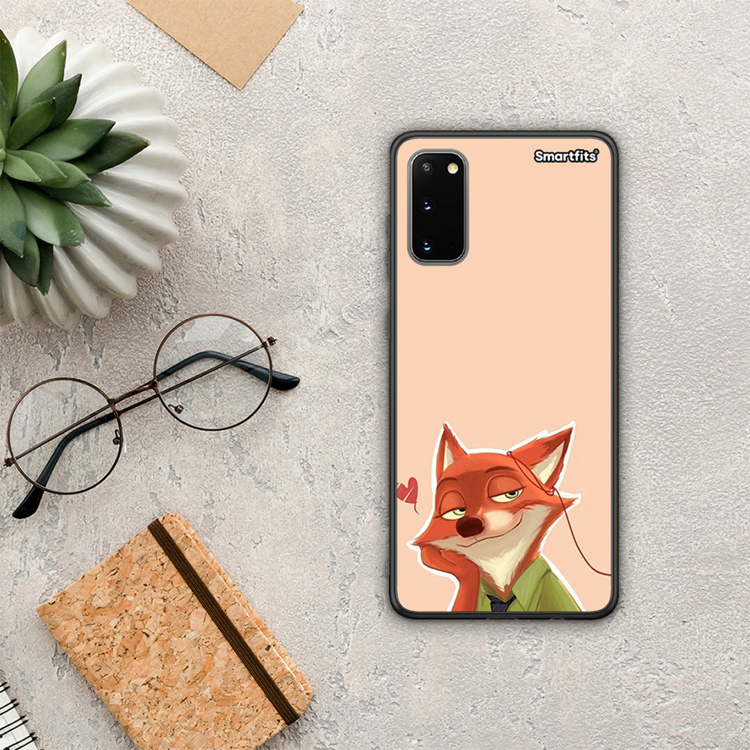 Nick Wilde And Judy Hopps Love 1 - Samsung Galaxy S20 θήκη
