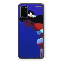 Thumbnail for Samsung S20 Plus Alladin And Jasmine Love 2 θήκη από τη Smartfits με σχέδιο στο πίσω μέρος και μαύρο περίβλημα | Smartphone case with colorful back and black bezels by Smartfits