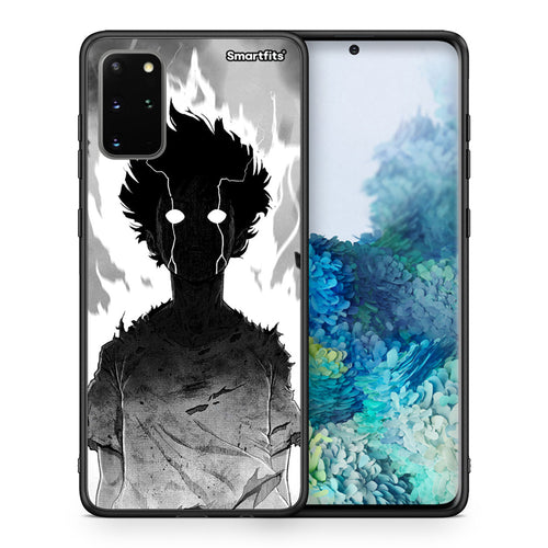 Θήκη Samsung S20 Plus Anime Boy από τη Smartfits με σχέδιο στο πίσω μέρος και μαύρο περίβλημα | Samsung S20 Plus Anime Boy case with colorful back and black bezels