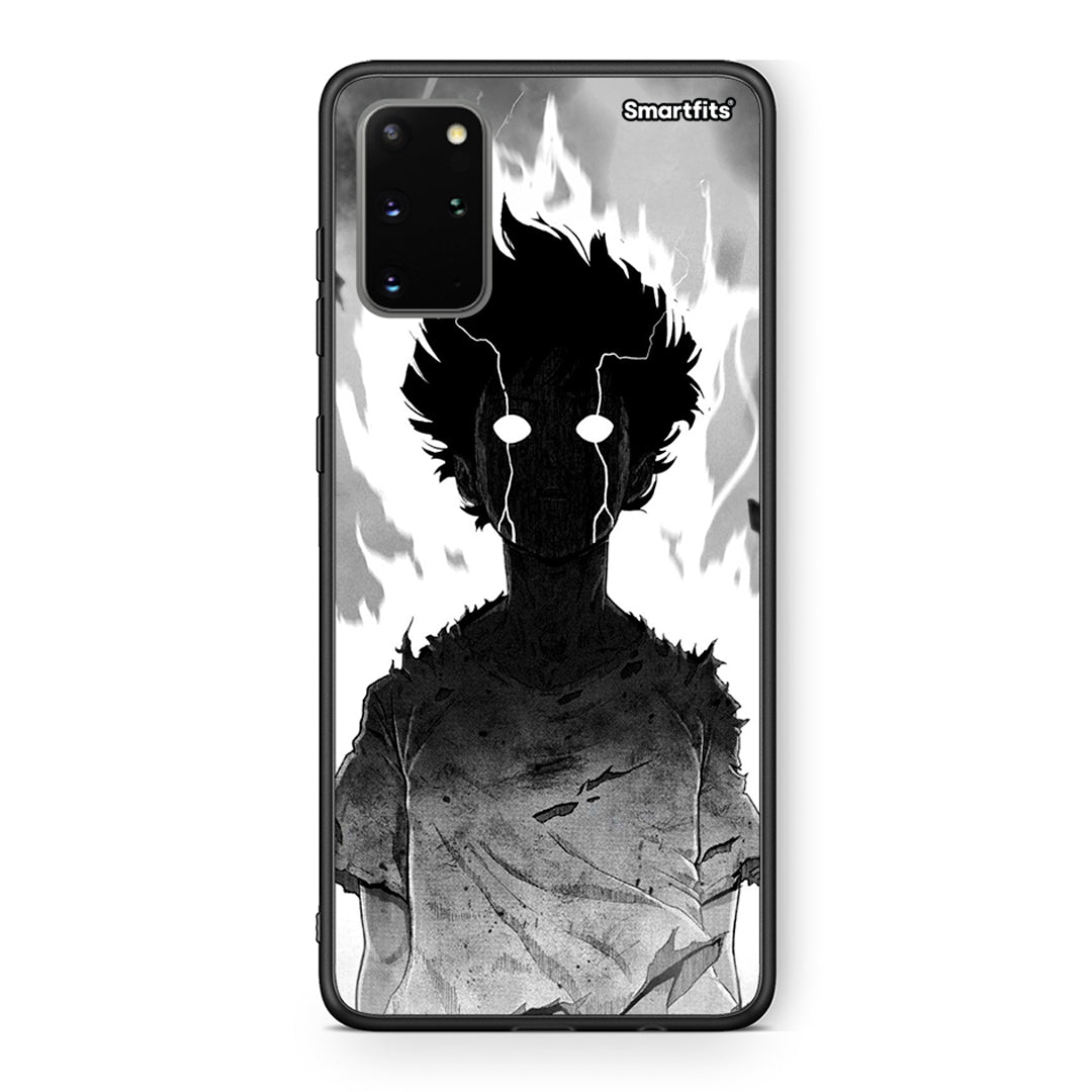 Samsung S20 Plus Anime Boy Θήκη από τη Smartfits με σχέδιο στο πίσω μέρος και μαύρο περίβλημα | Smartphone case with colorful back and black bezels by Smartfits