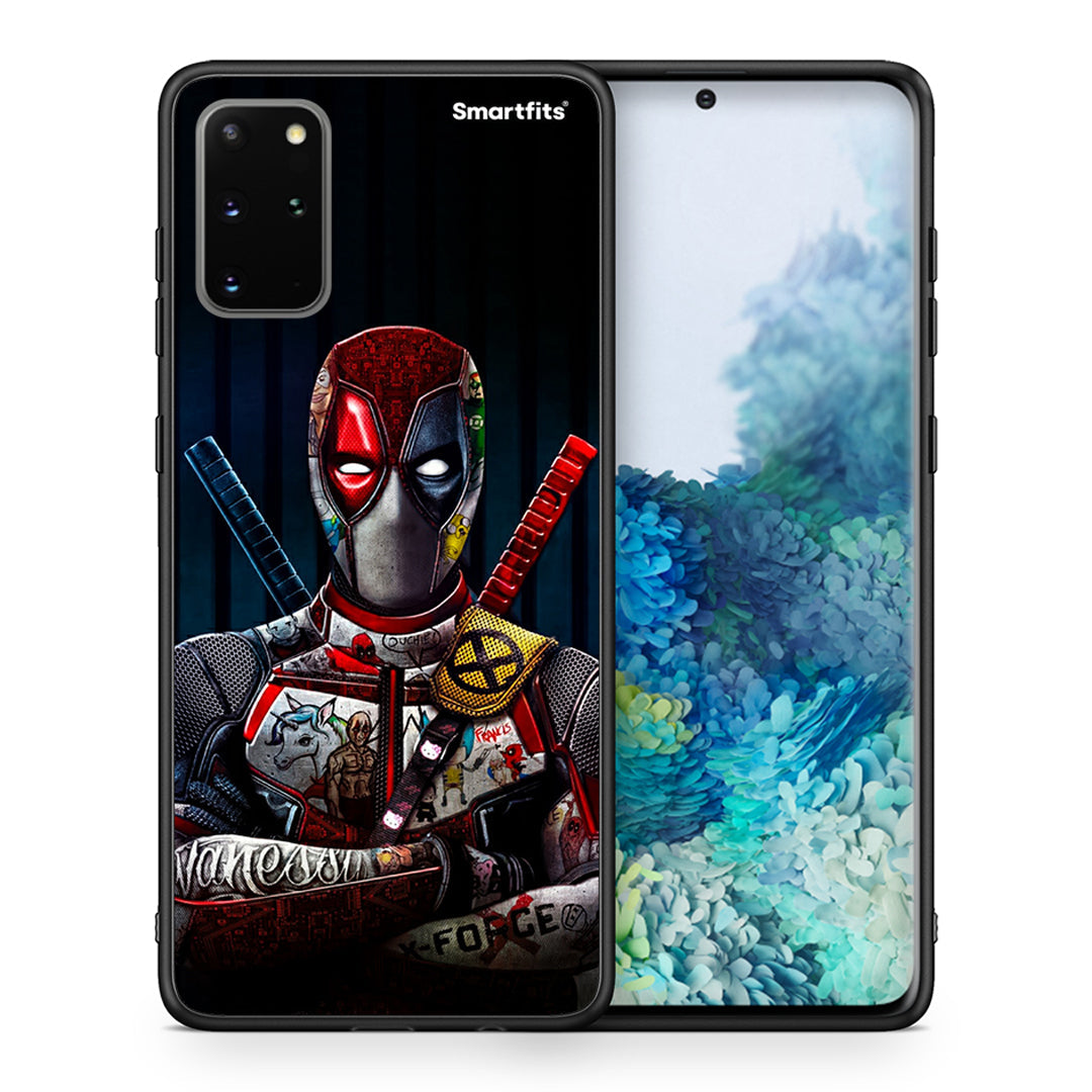 Θήκη Samsung S20 Plus Funny Guy από τη Smartfits με σχέδιο στο πίσω μέρος και μαύρο περίβλημα | Samsung S20 Plus Funny Guy case with colorful back and black bezels