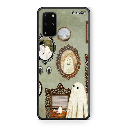 Samsung S20 Plus Halloween Ghost Season Θήκη από τη Smartfits με σχέδιο στο πίσω μέρος και μαύρο περίβλημα | Smartphone case with colorful back and black bezels by Smartfits
