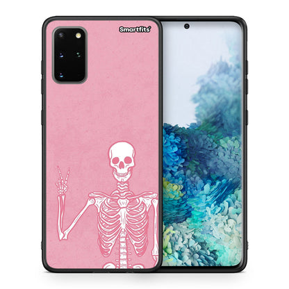 Θήκη Samsung S20 Plus Halloween Motivation από τη Smartfits με σχέδιο στο πίσω μέρος και μαύρο περίβλημα | Samsung S20 Plus Halloween Motivation case with colorful back and black bezels