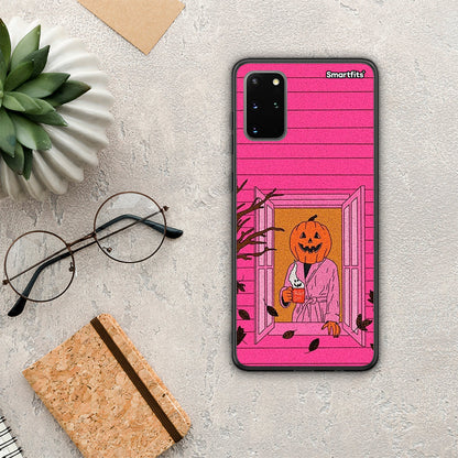 Halloween Pumpkin Lady - Samsung Galaxy S20+ θήκη